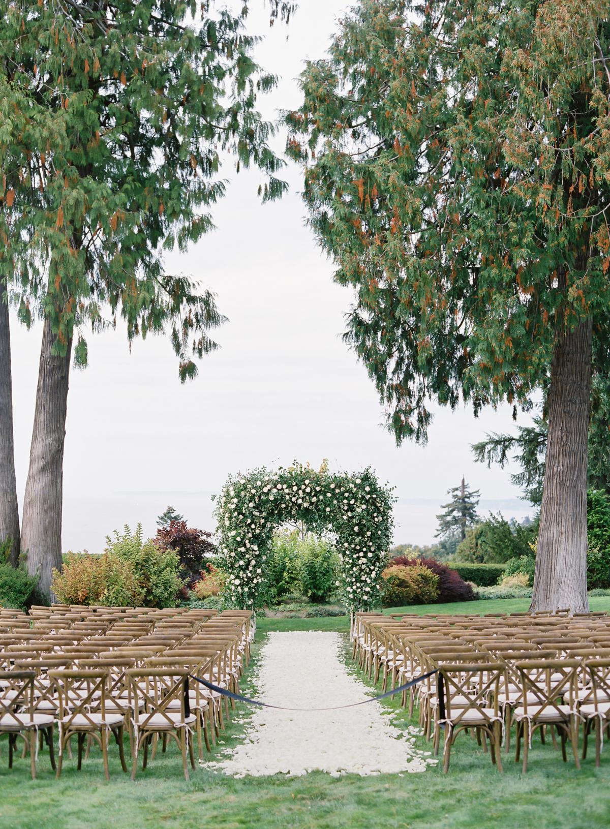 Woodway Seattle Private Estate Wedding 0040