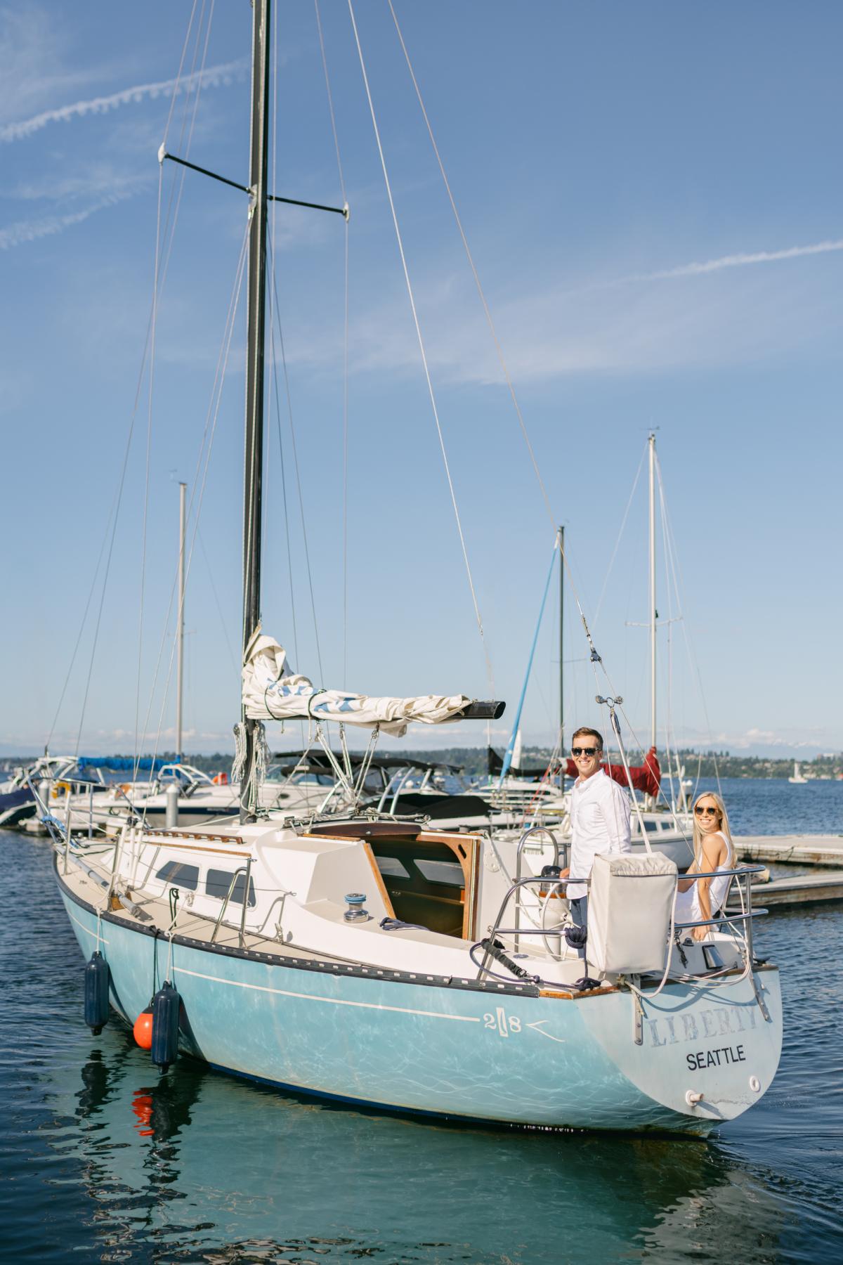 O Malley Photographers Seattle Boat Engagement 0003