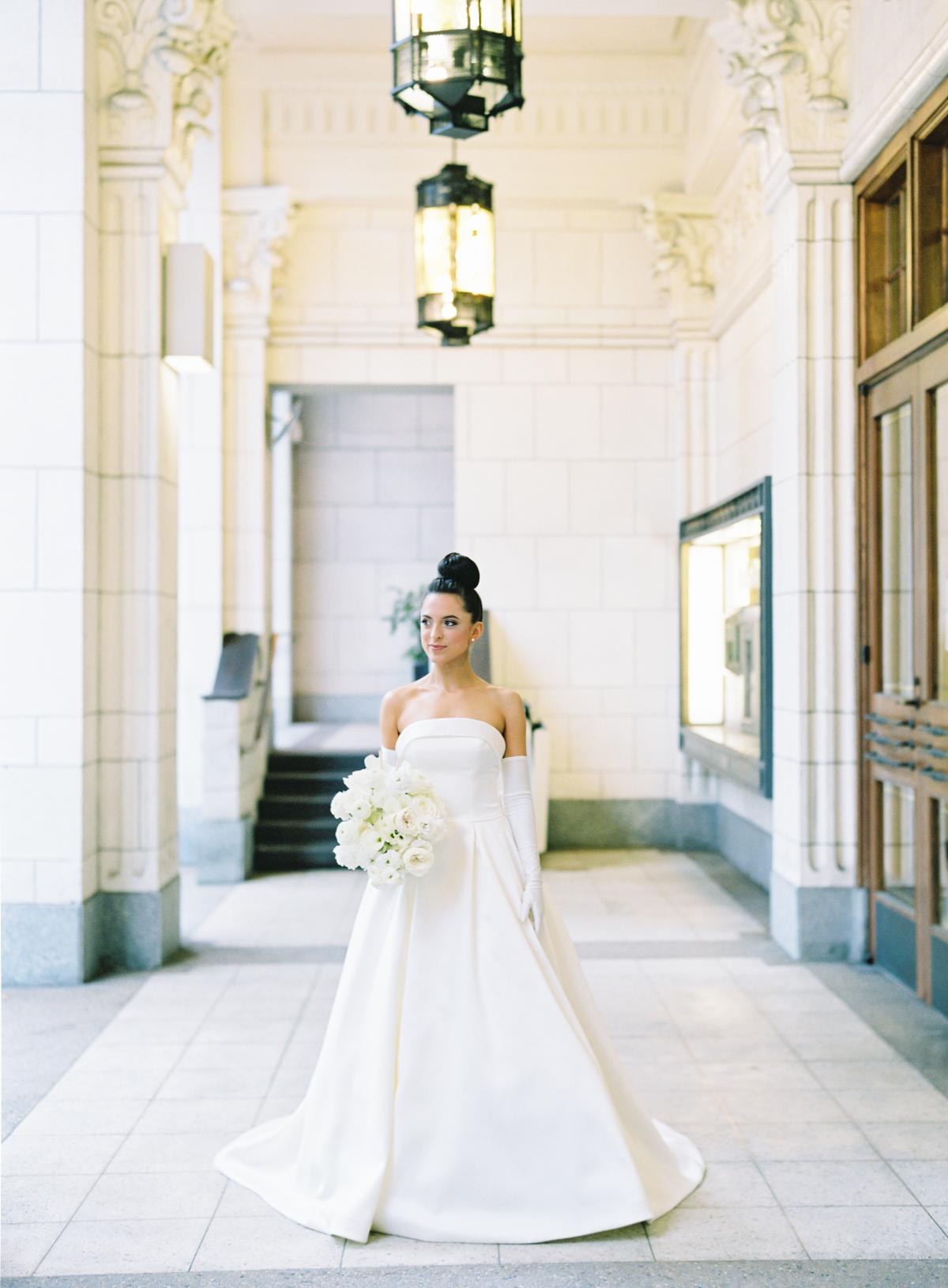 Fairmont Olympic Hotel Winter Wedding 0024